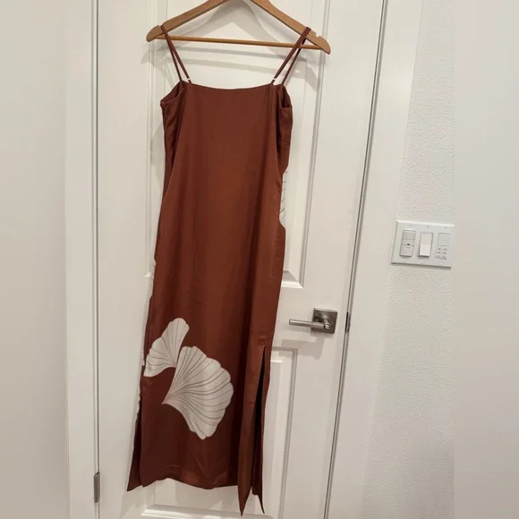 VERONICA BEARD Petra Dress in Whisky Multi size 4 $649 pre owned - Picture 9 of 15